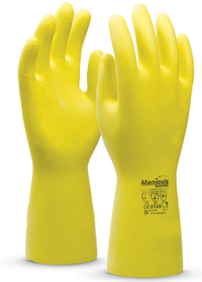 Перчатки ФОРСАЖ, (L-F-14), латекс 0,55 мм